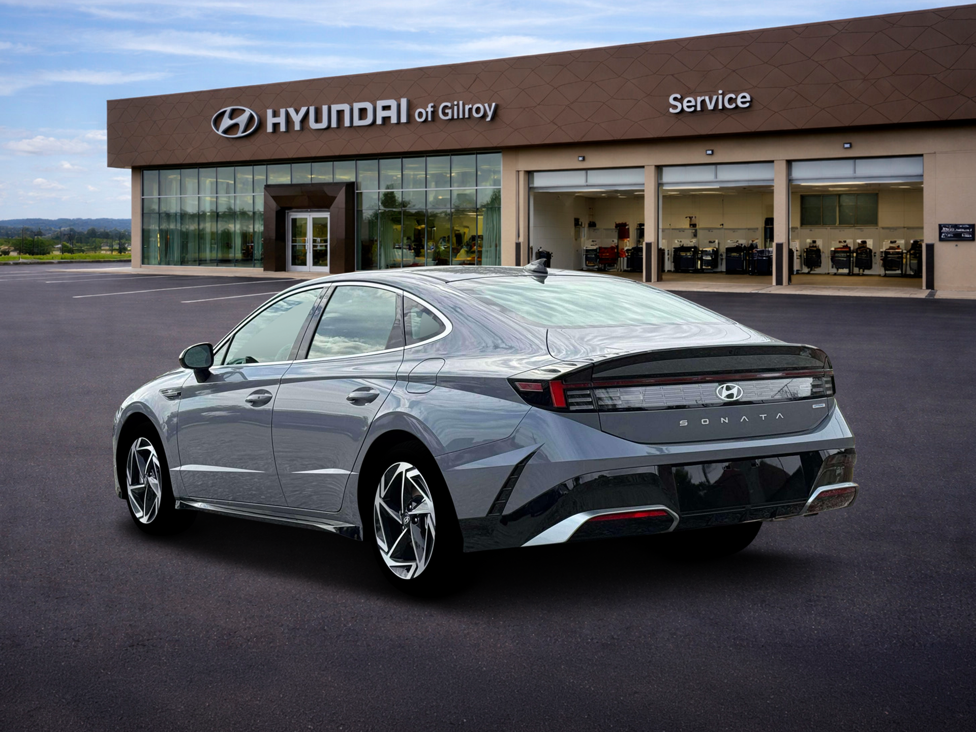 New 2026 Blue Hyundai SEL Sport image 6