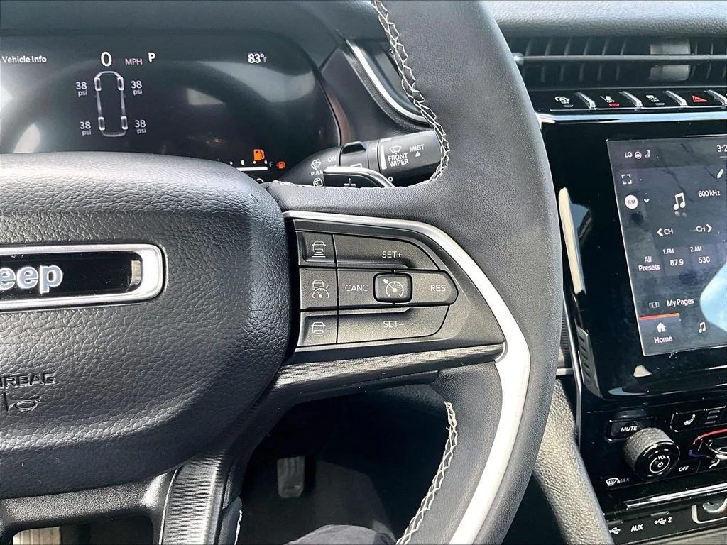 Certified Used 2023 White Jeep Altitude image 15