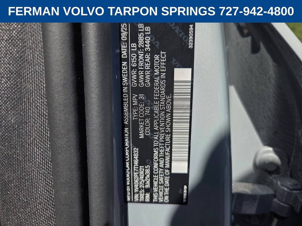 New 2026 Vapour Grey Volvo Plus image 23