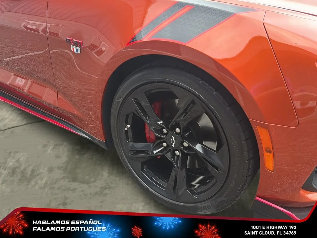 Used 2024 Vivid Orange Metallic Chevrolet 2SS image 14
