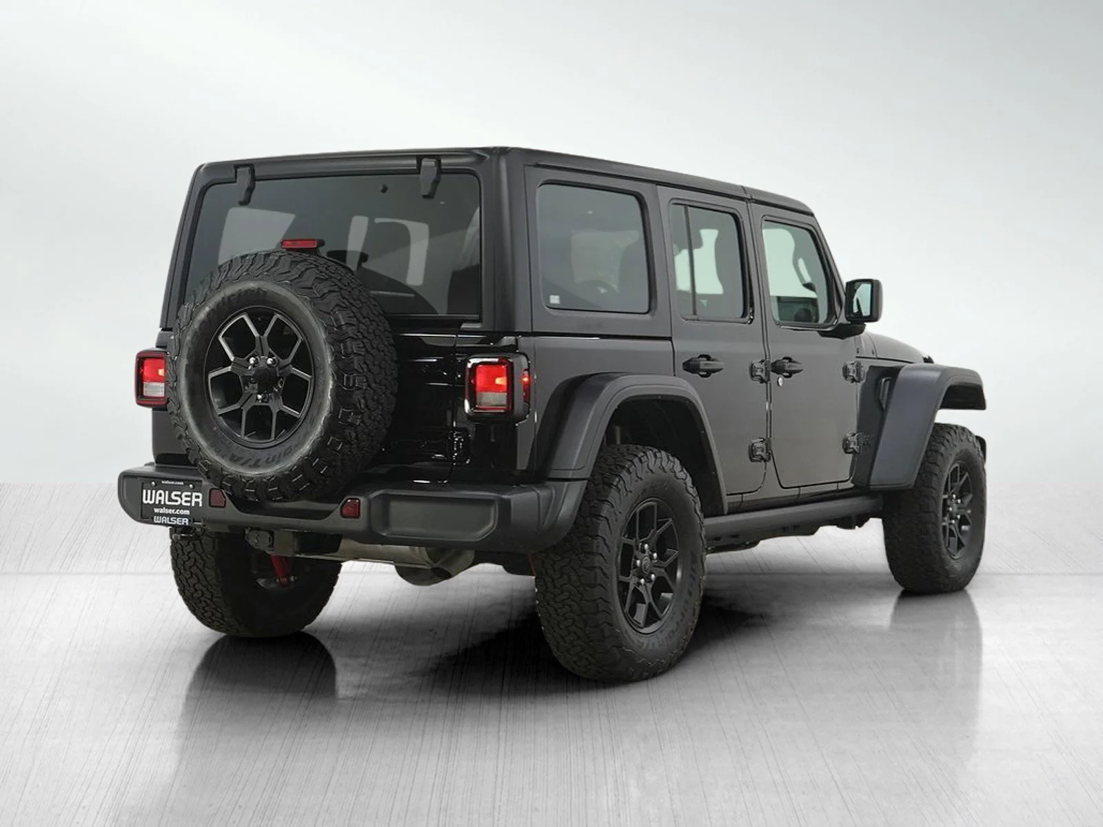 Used 2024 Black Clearcoat Jeep Willys image 5