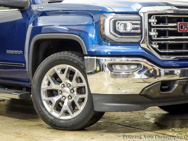 Certified Used 2018 STONE BLUE METALLIC GMC SLT image 4