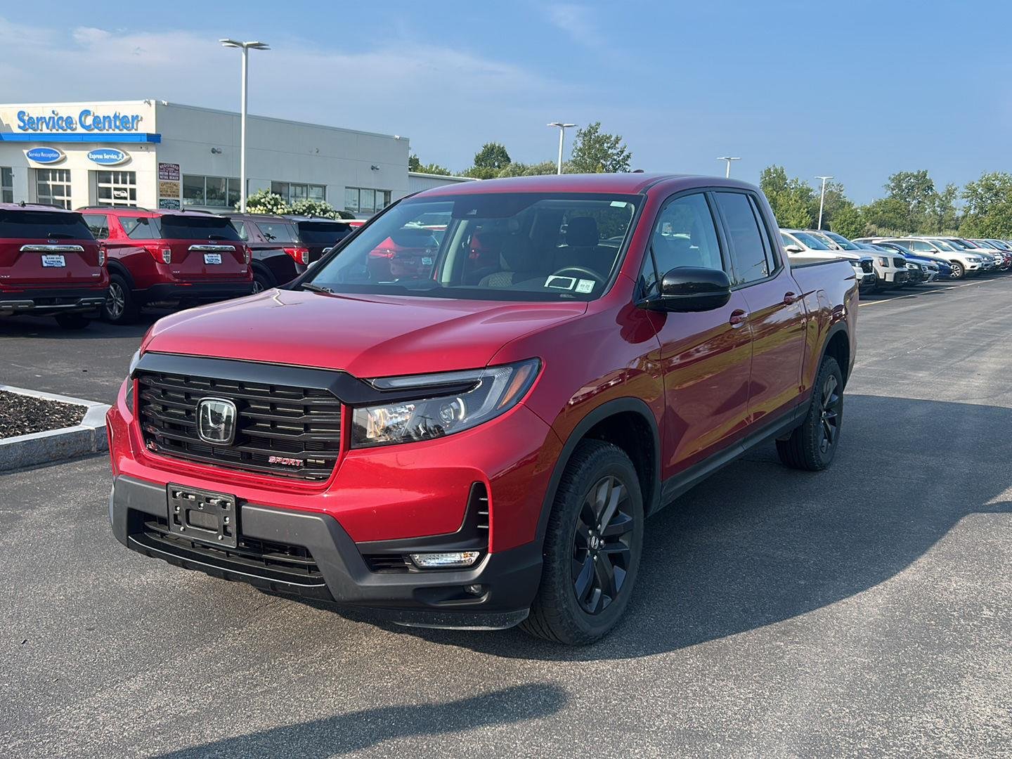 Used 2023 Radiant Red Metallic II Honda Sport image 11