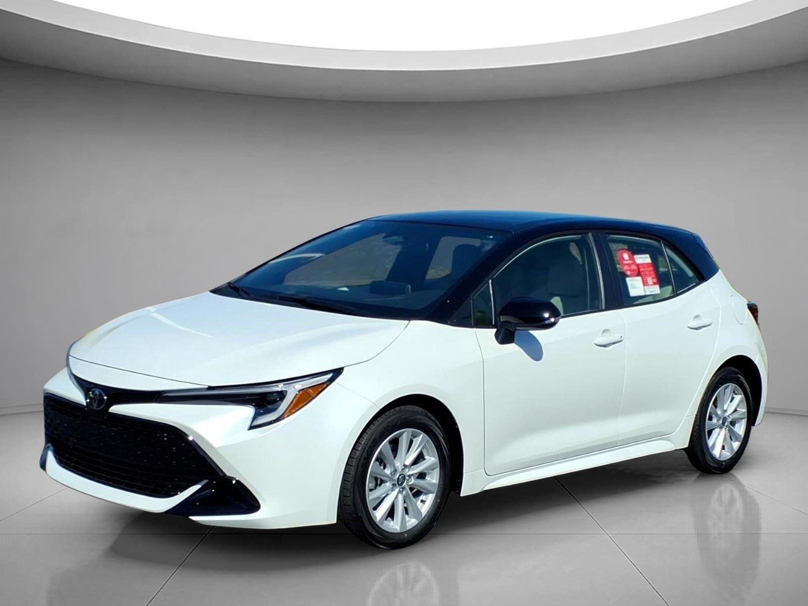 New 2027 Wind Chill Pearl with Black roof Toyota SE image 1