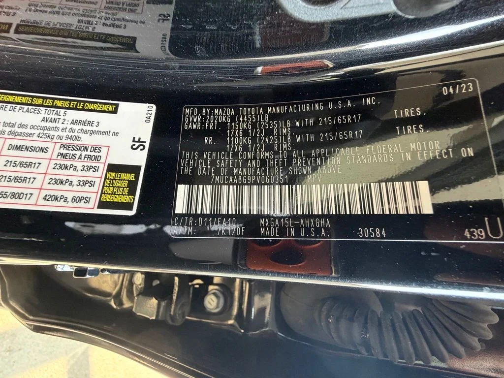 Used 2023 Black Toyota LE image 49