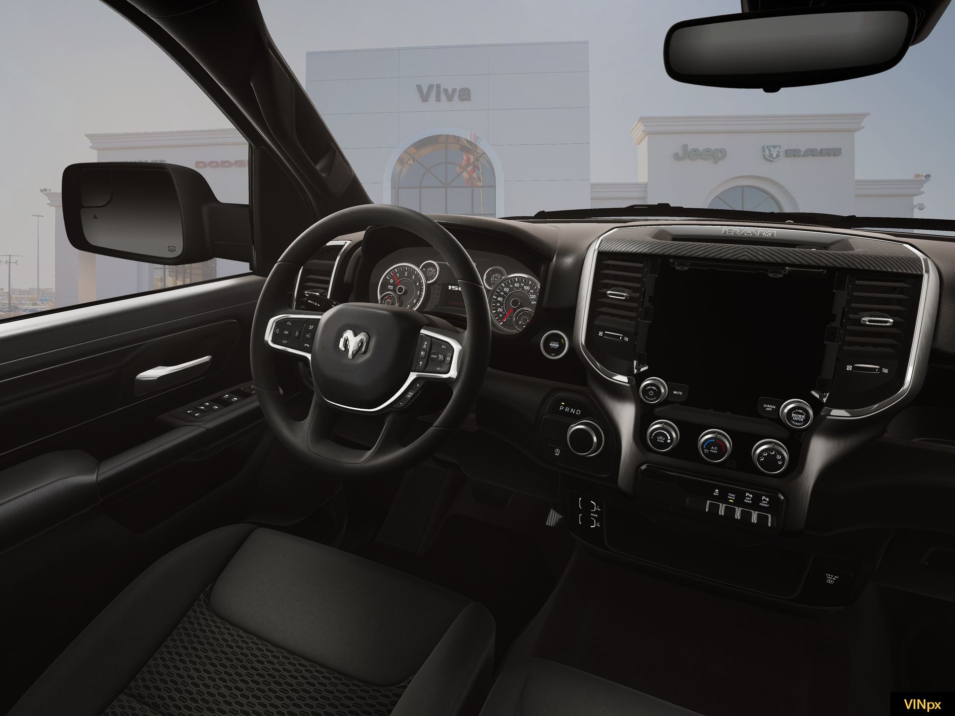 New 2026 Diamond Black Crystal Pearlcoat RAM Express image 19