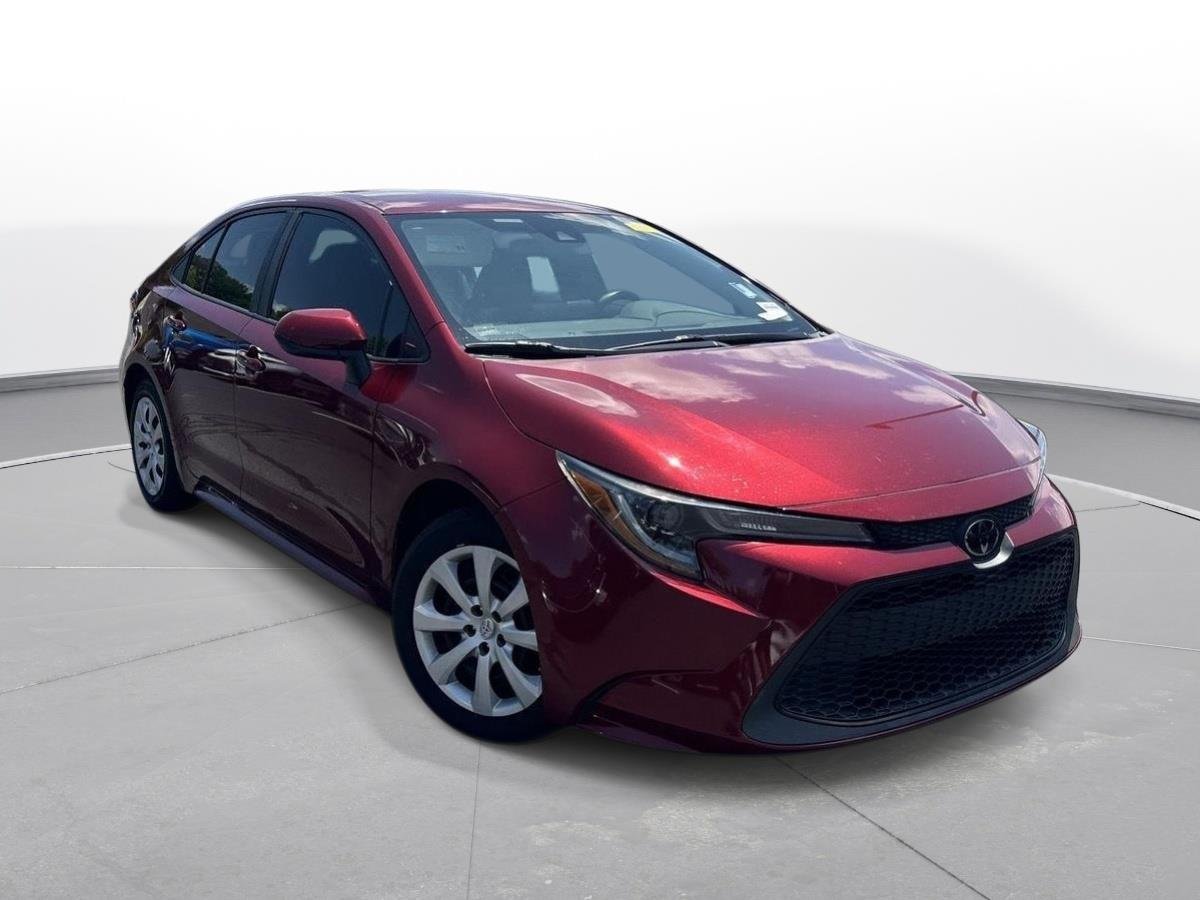 Used 2022 Ruby Flare Pearl Toyota LE image 4