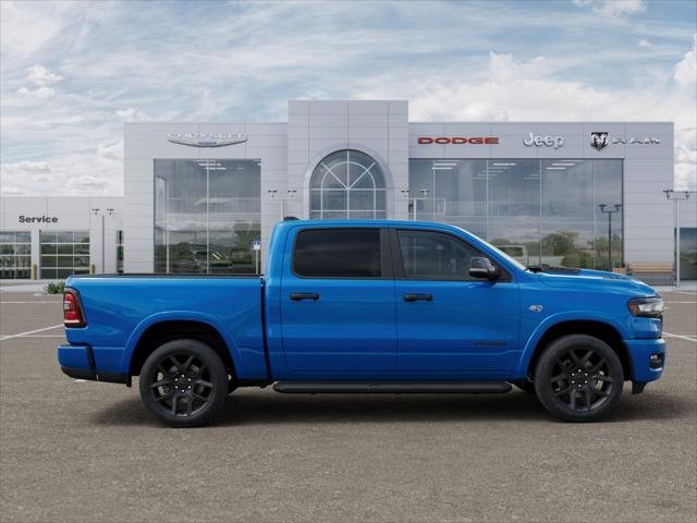 New 2026 Hydro Blue Pearl-Coat Exterior Paint RAM Laramie Crew Cab 4x4 5