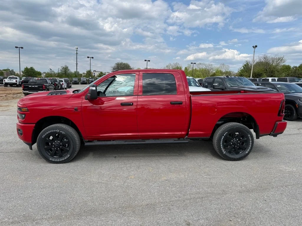 New 2026 Flame Red Clear-Coat Exterior Paint RAM Tradesman image 10