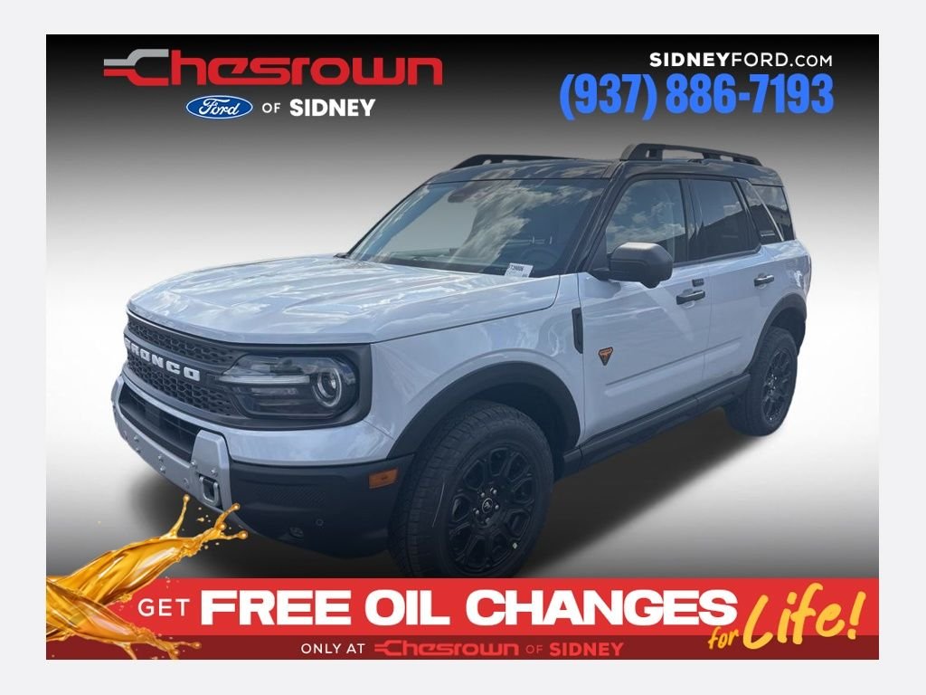 New 2026 White Ford Badlands image 1