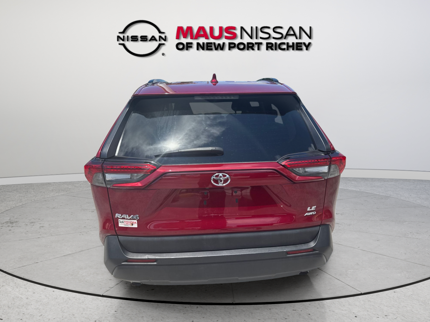 Used 2021 Red Toyota LE image 11