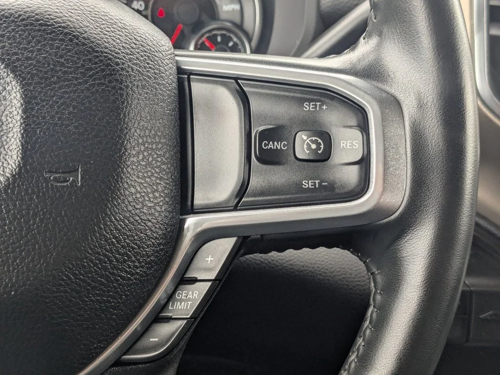 Used 2023 Diamond Black Crystal Pearlcoat Ram Laramie image 23