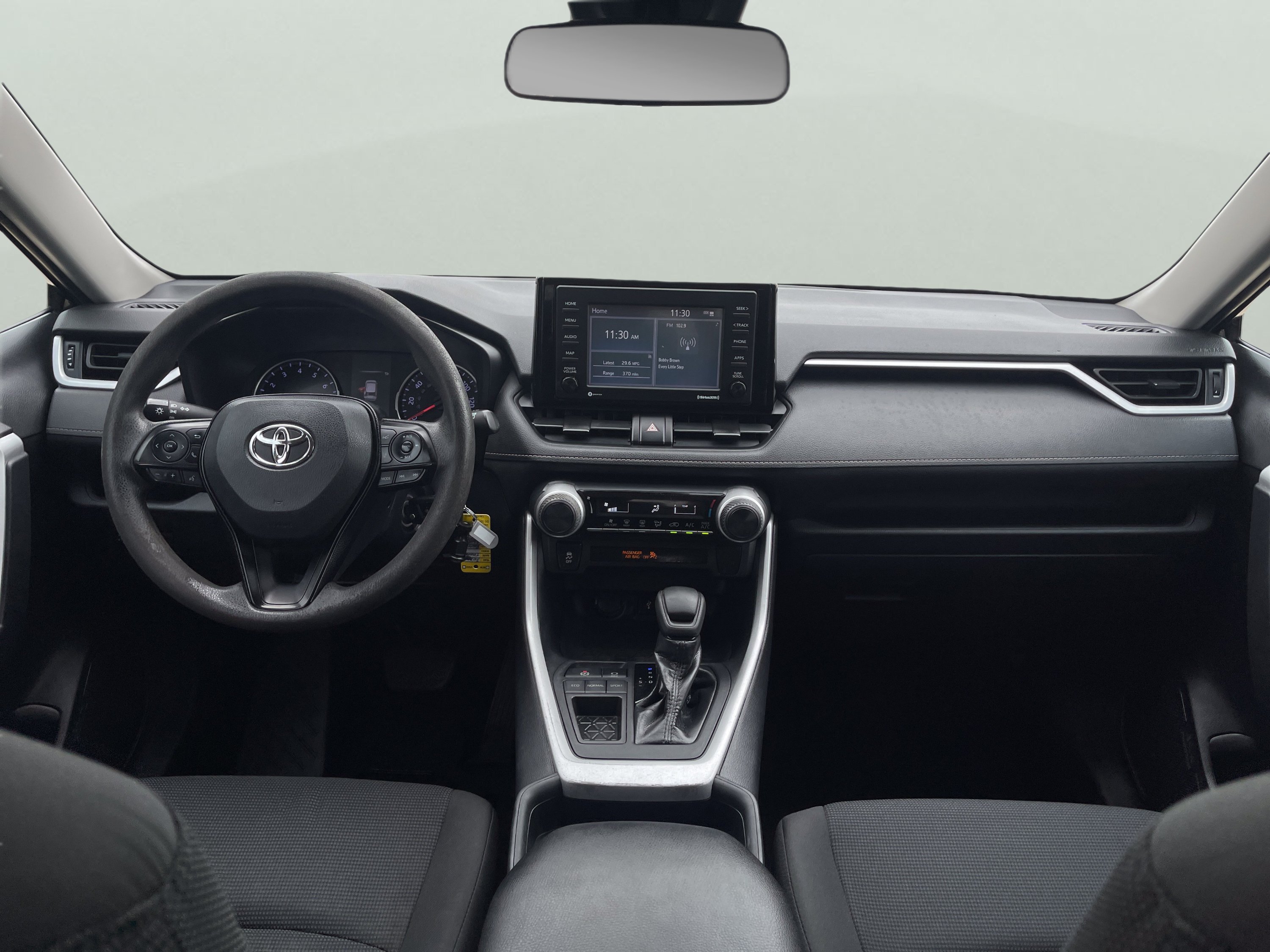 Used 2020 Midnight Black Metallic Toyota LE image 10