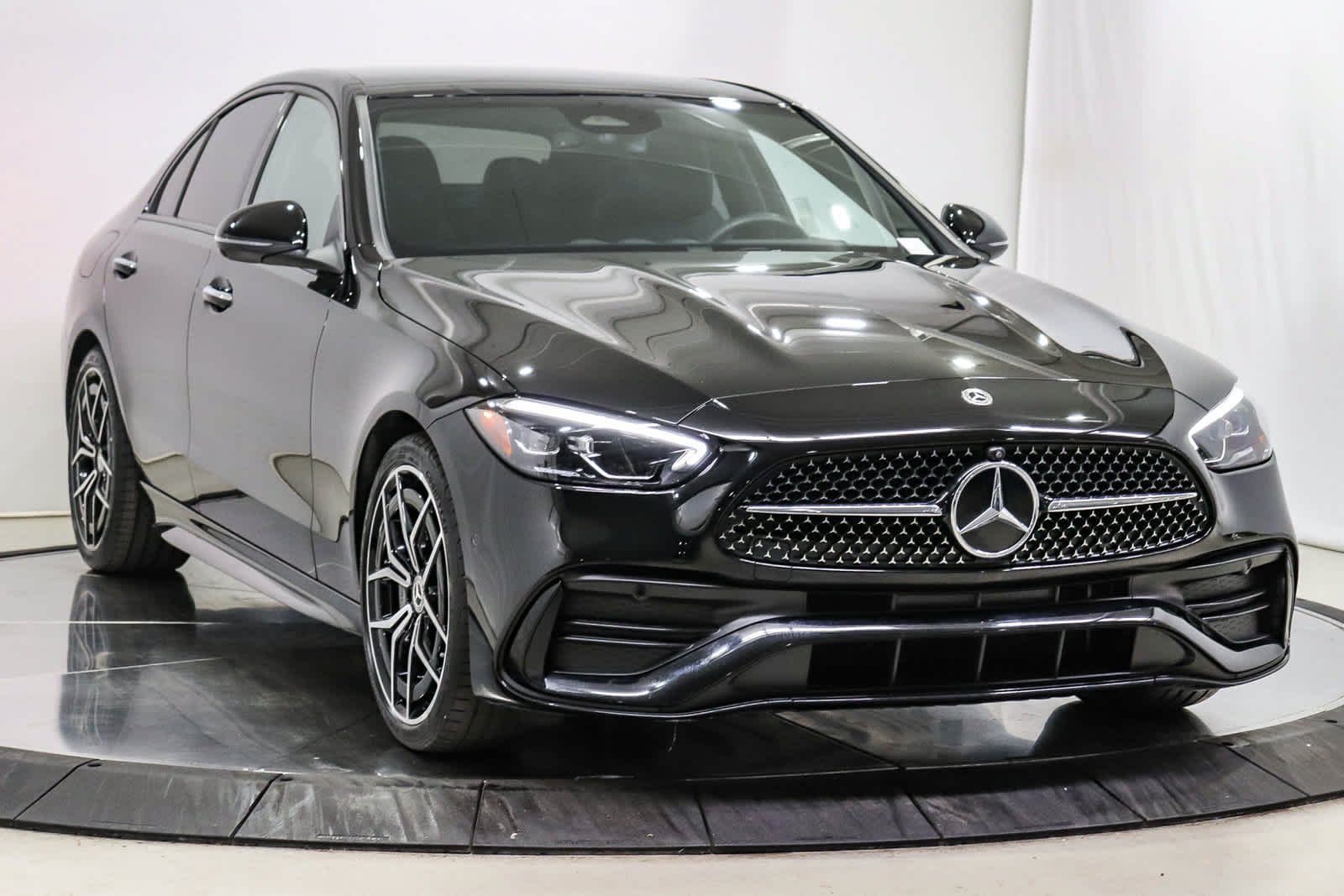 Certified Used 2024 Black Mercedes-Benz C 300 image 3