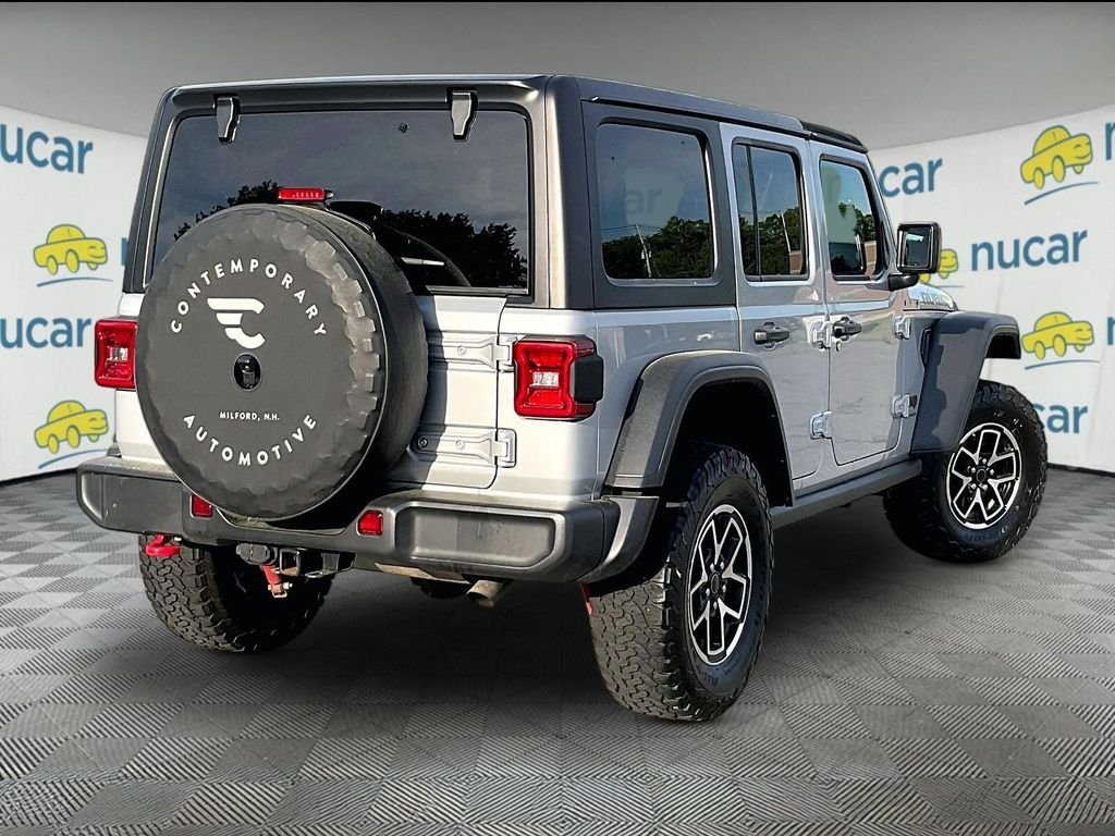 Used 2024 Silver Jeep Rubicon image 6