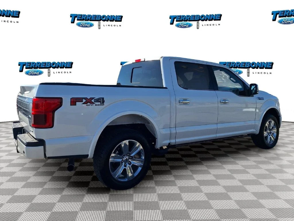 Certified Used 2019 White Platinum Clearcoat Metallic Ford Platinum image 5