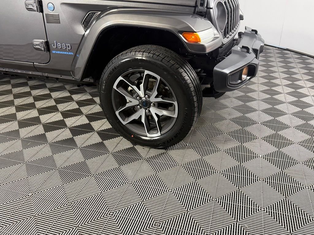 Certified Used 2024 Gray Jeep Sport S 4xe image 13