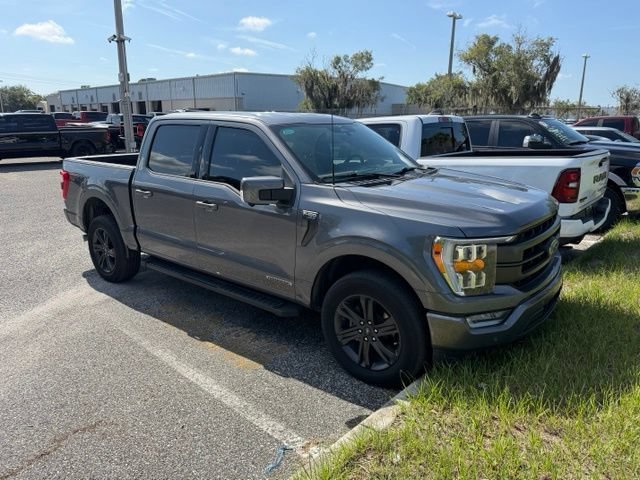 Used 2023 Gray Metallic Ford Lariat image 2