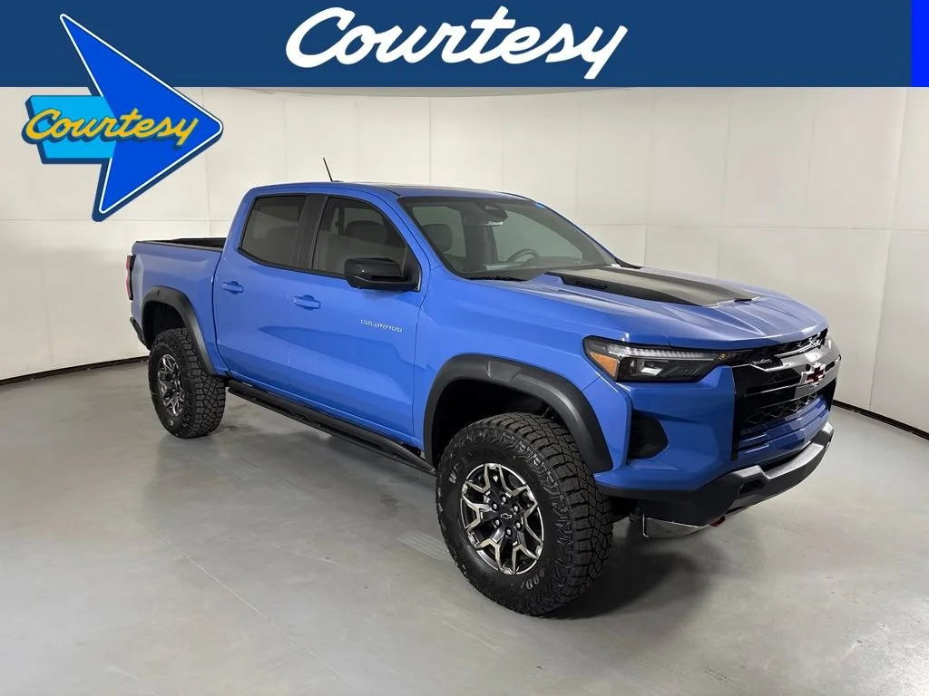 New 2026 Reef Blue Metallic Chevrolet ZR2 image 1