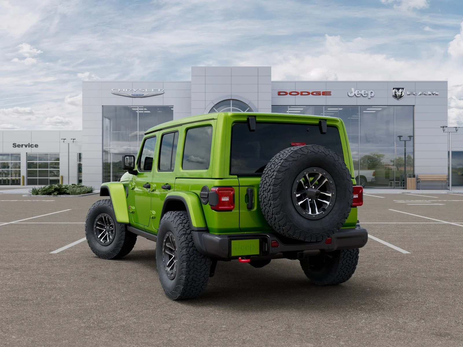 New 2026 Mojito Clear-Coat Exterior Paint Jeep Rubicon X image 28
