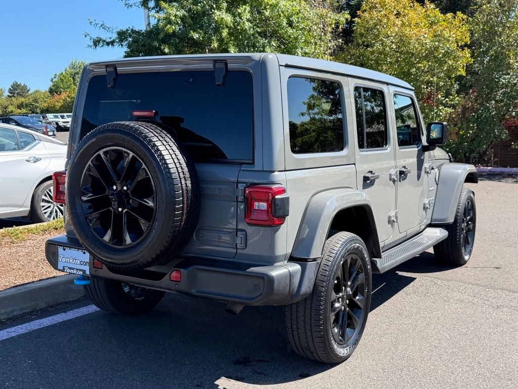 Certified Used 2023 Gray Jeep Sahara 4xe image 7