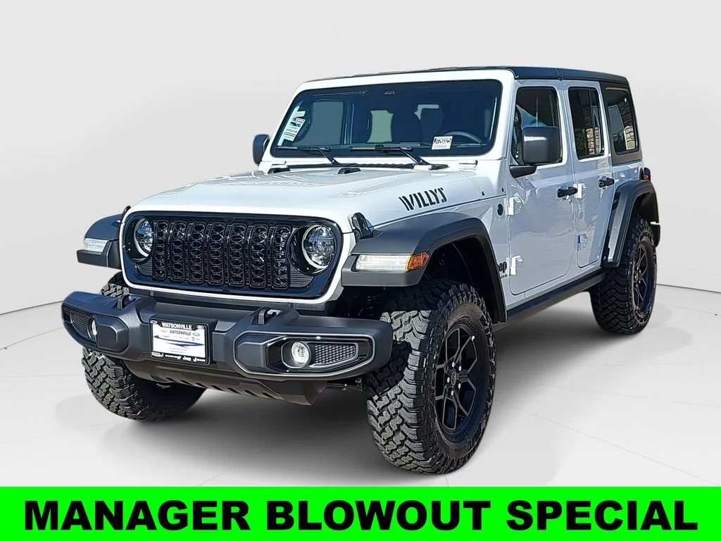 New 2026 Bright White Clear-Coat Exterior Paint Jeep Willys image 7