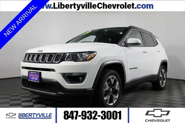 Used 2019 White Jeep Limited image 1