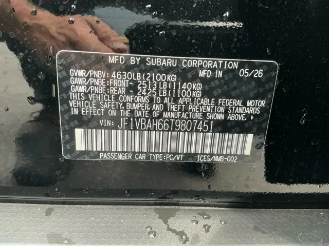 New 2026 CRYSTAL BLACK SILICA Subaru Premium image 16