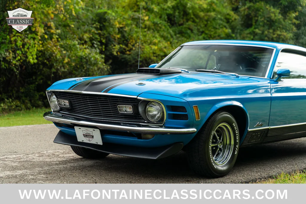 Used 1970 Blue Ford Mach 1 image 9