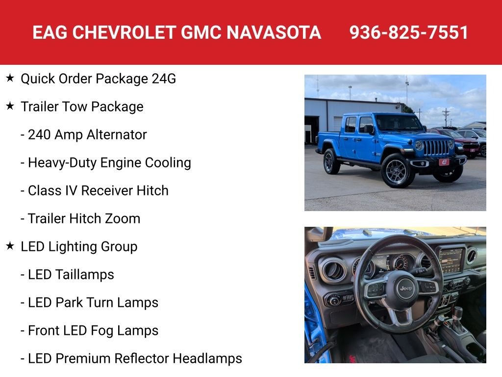 Used 2022 Blue Jeep Overland image 8
