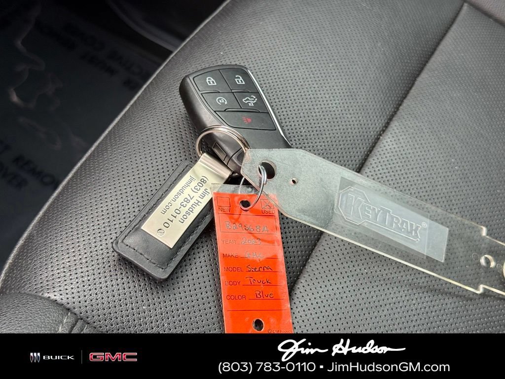 Used 2023 PACIFIC BLUE METALLIC GMC SLT image 38