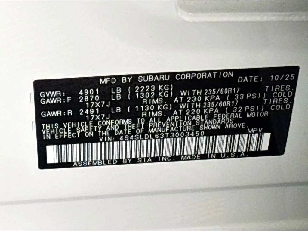 New 2026 CRYSTAL WHITE PEARL Subaru Wilderness image 26
