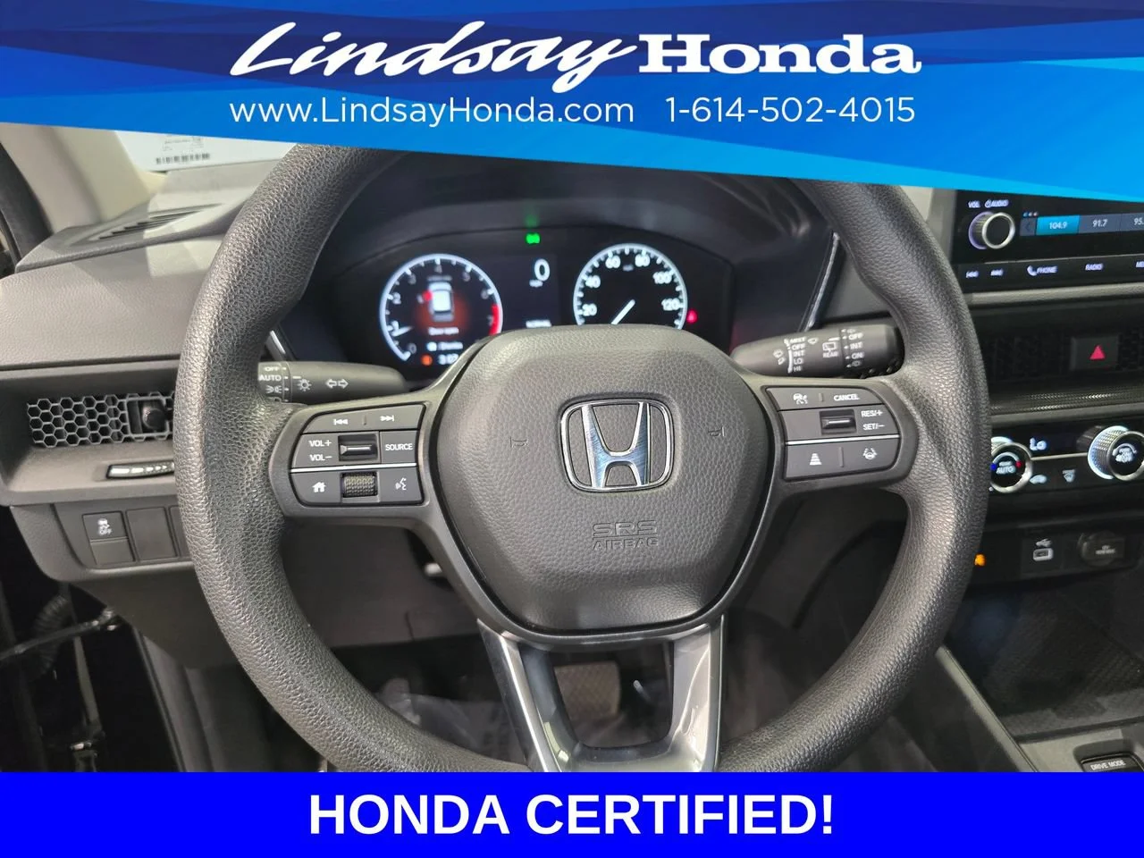 Certified Used 2025 Crystal Black Pearl Honda LX image 48