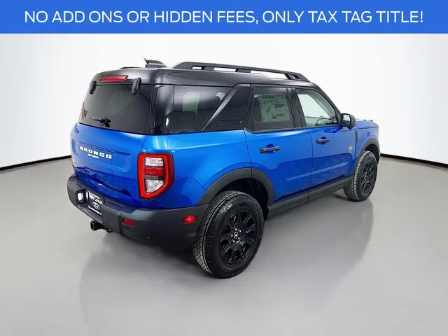 New 2026 Velocity Blue Metallic Ford Badlands® image 7