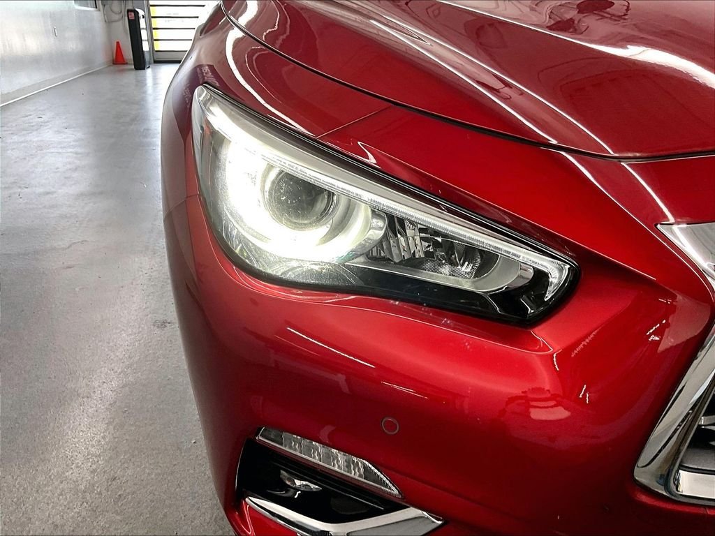 Used 2023 Dynamic Sunstone Red INFINITI LUXE image 30