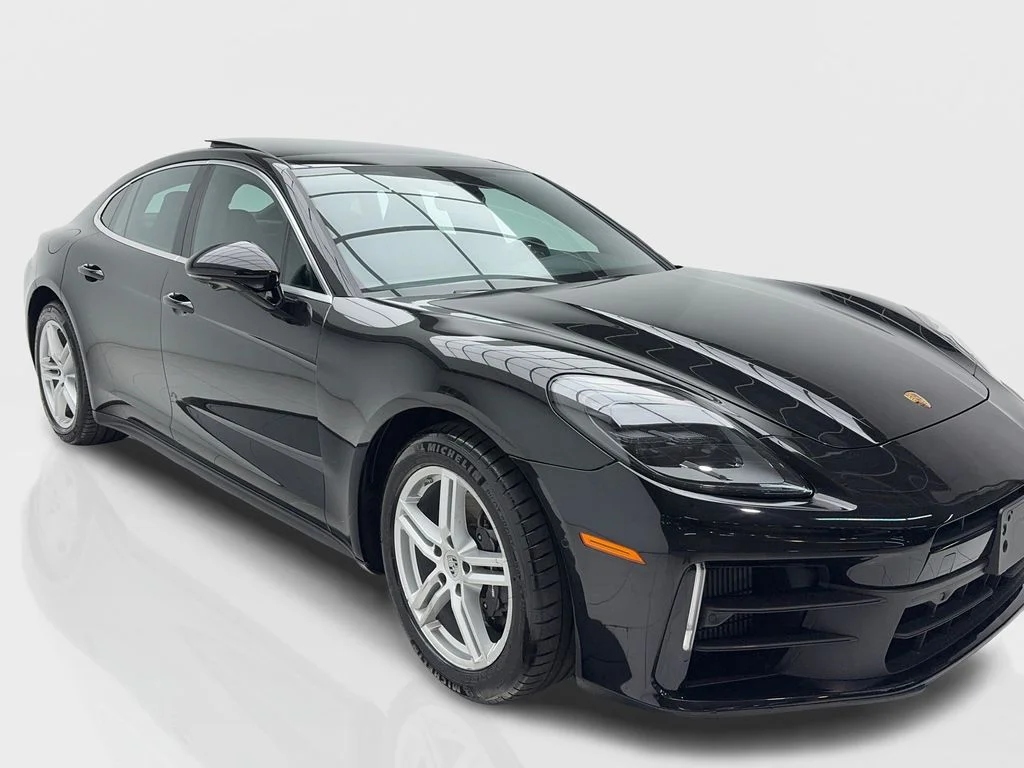 Used 2025 Black Porsche NAV,CAM,PANO,CLMT STS,BLIND SPOT,19" WLS image 2