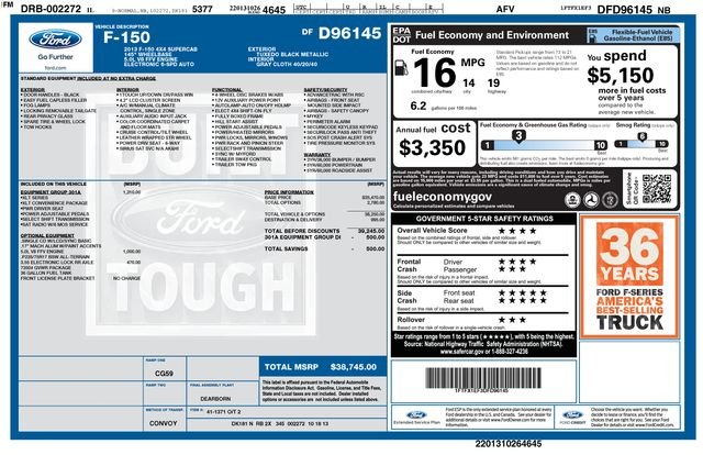 Used 2013 Black Ford XLT image 17
