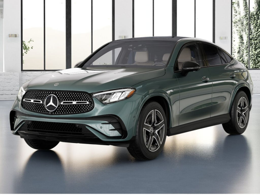 New 2027 Verde Silver Metallic Mercedes-Benz GLC 300 image 1