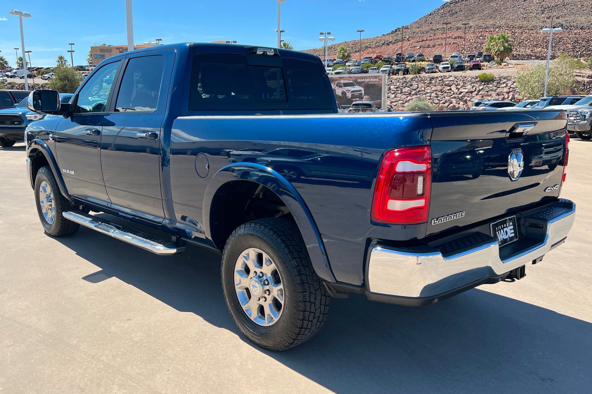 Certified Used 2021 Patriot Blue Pearlcoat Ram Laramie image 3