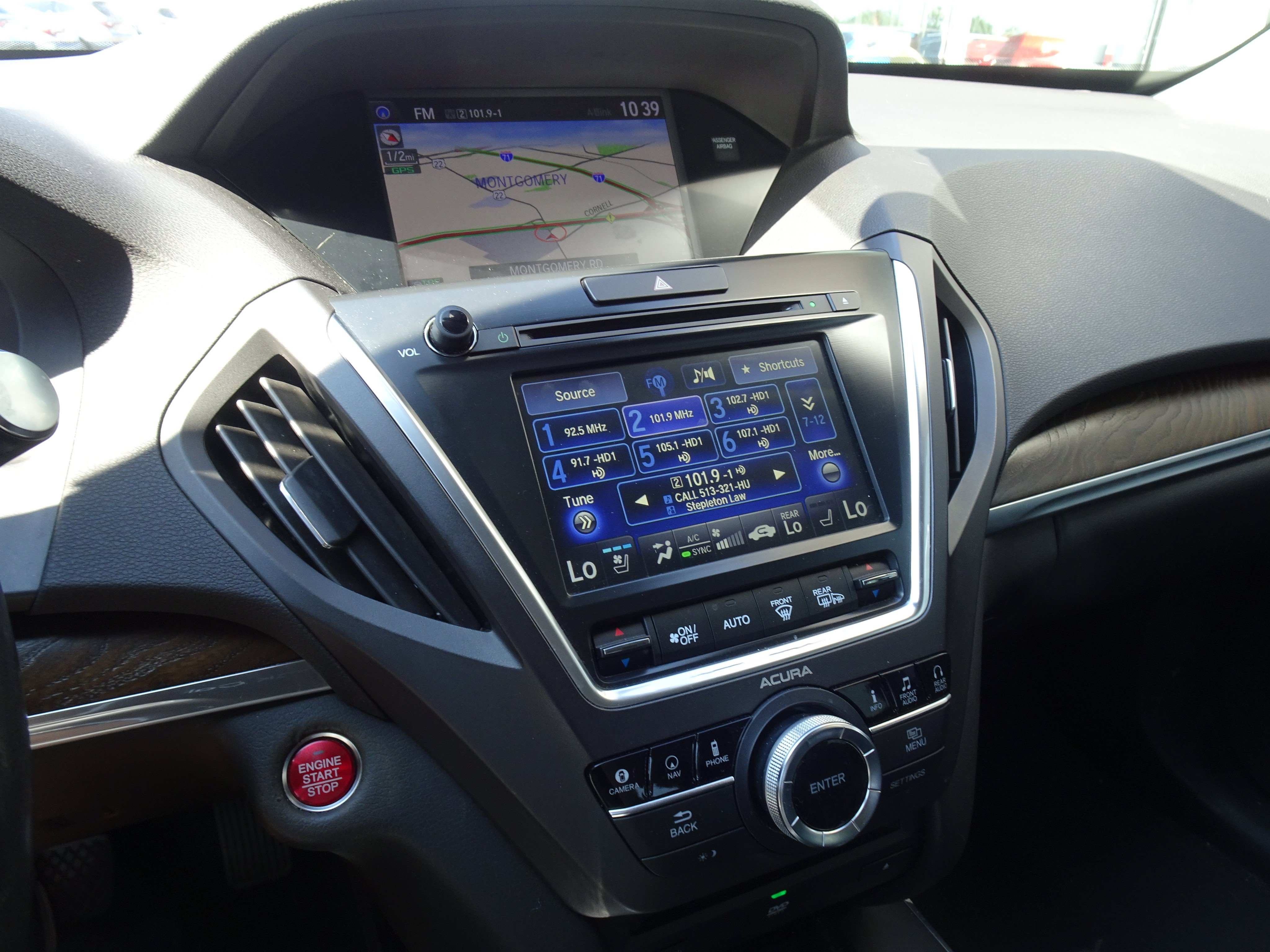 Used 2017 Black Copper Pearl Acura w/Advance/Entertainment Pkg image 9