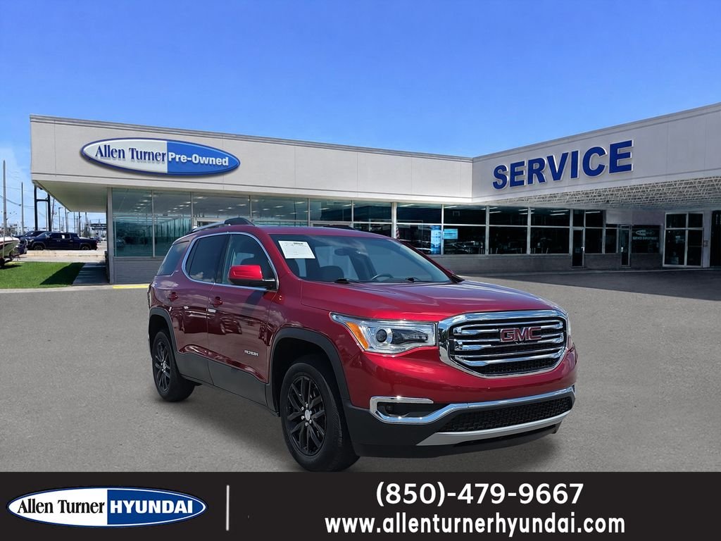 Used 2019 Red Quartz Tintcoat GMC SLT-1 image 1