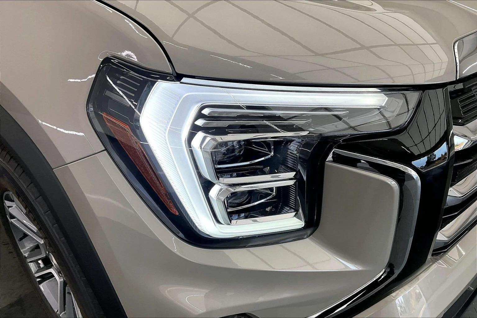 New 2027 Riverstone Metallic GMC AWD Elevation image 15