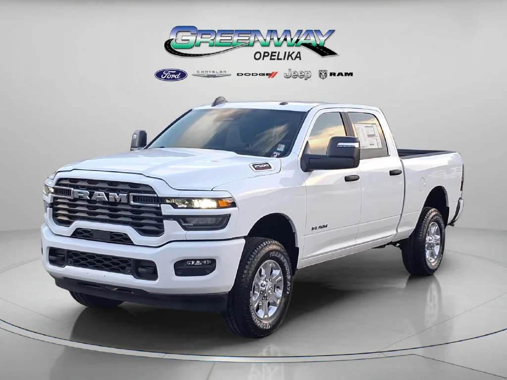 New 2026 Bright White Clear-Coat Exterior Paint RAM Big Horn image 7