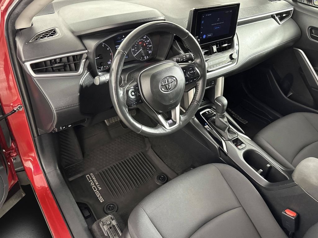 Used 2024 Barcelona Red Metallic Toyota LE image 10