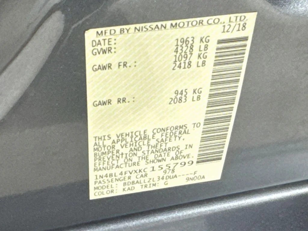 Used 2019 Gray Nissan 2.5 Platinum image 35