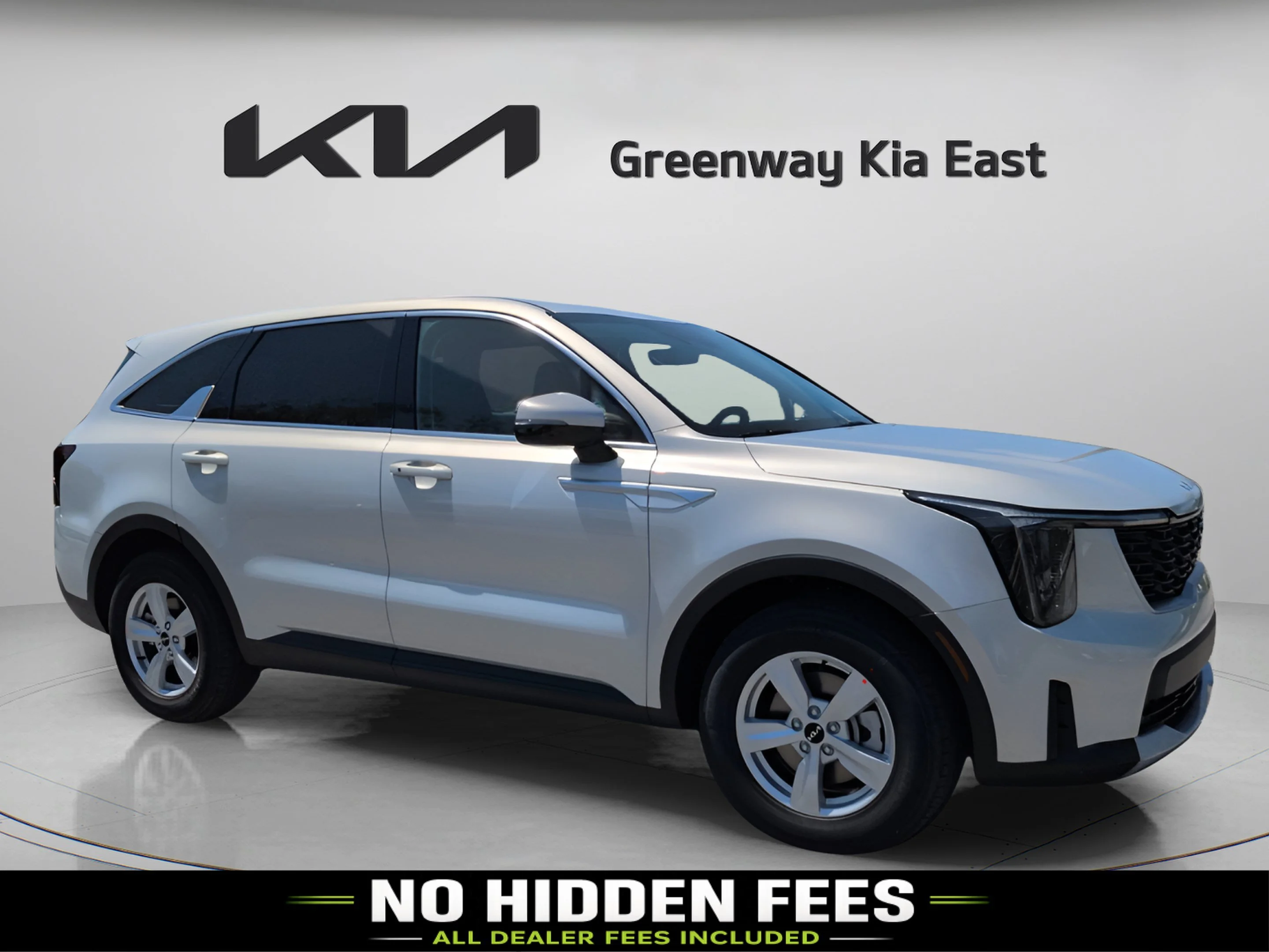 New 2026 Ivory Silver Kia LX image 1