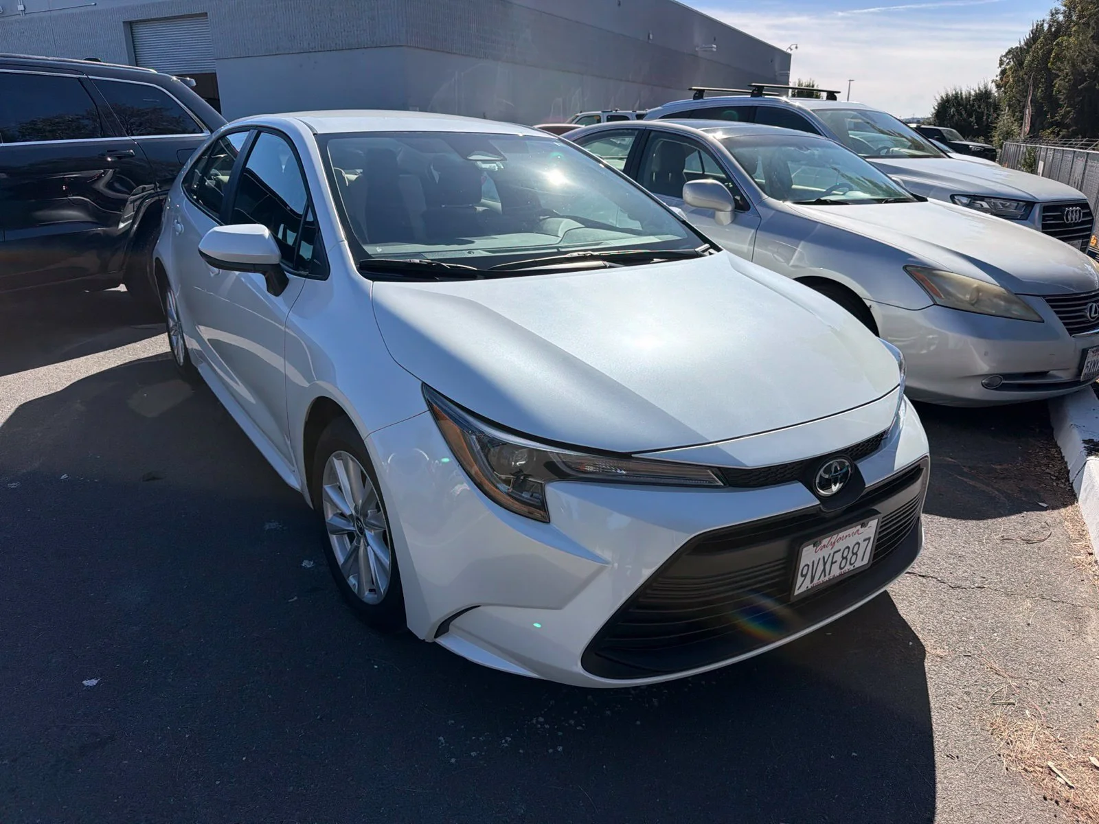 Used 2026 Pearl Toyota LE image 2