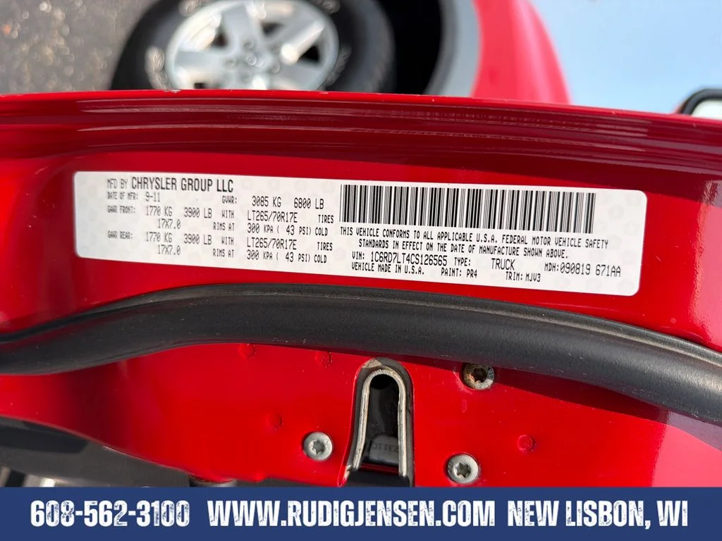 Used 2012 Red Ram Outdoorsman image 29