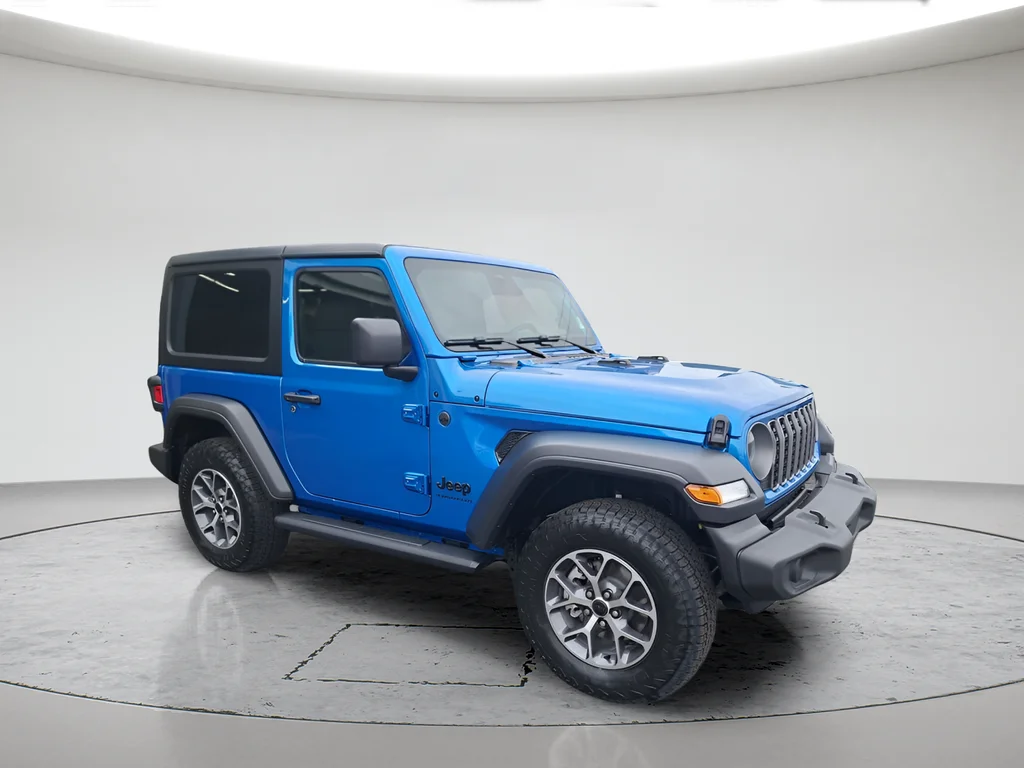 New 2026 Hydro Blue Pearl-Coat Exterior Paint Jeep Sport S image 1