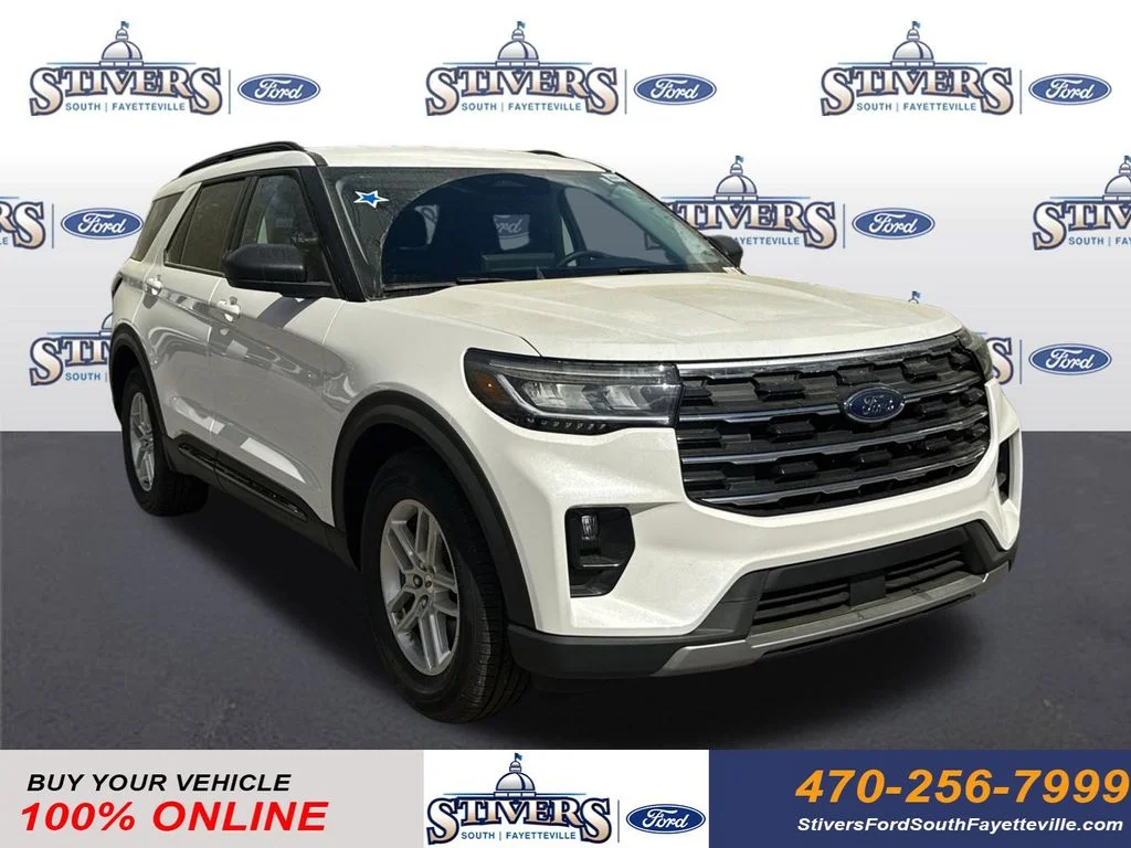 New 2026 White Ford Active image 1